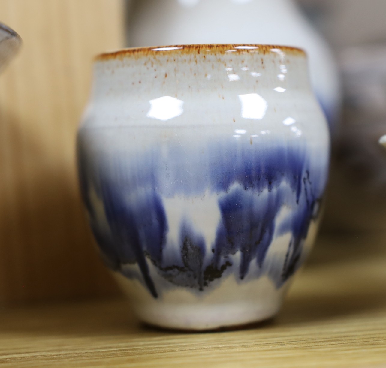 A quantity of modern lustre pottery
